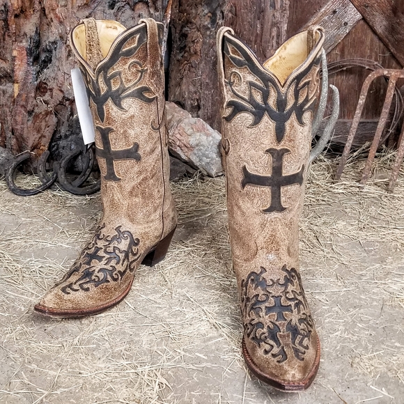 NIB Johnny Ringo cowboy boots 8B - Picture 3 of 6